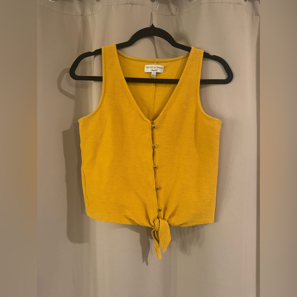 Women’s Yellow  Madewell Top